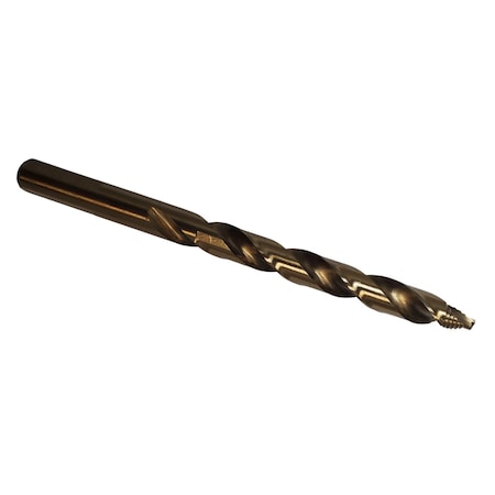 31/64 Stepped Point Cobalt Drill Bit With 3-Flat Shank